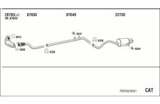 Výfukový systém WALKER REK023061