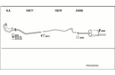 Výfukový systém WALKER REK025659