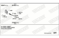 Výfukový systém WALKER REK026653A