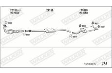 Výfukový systém WALKER REK058075
