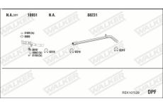 Výfukový systém WALKER REK107529