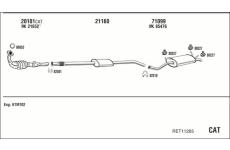 Výfukový systém WALKER RET11265
