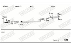 Výfukový systém WALKER RV42010