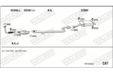 Výfukový systém WALKER RV45002
