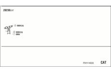 Výfukový systém WALKER RVH14630