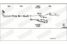 Výfukový systém WALKER SA30190