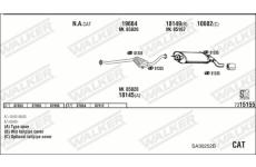 Výfukový systém WALKER SA30252B