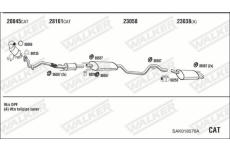 Výfukový systém WALKER SAK018570A