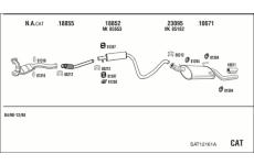 Výfukový systém WALKER SAT12161A