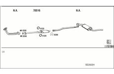 Výfukový systém WALKER SE20204