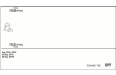 Výfukový systém WALKER SEK056778B