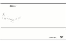 Výfukový systém WALKER SEK113867