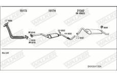 Výfukový systém WALKER SKK004735A