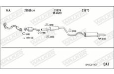 Výfukový systém WALKER SKK007907