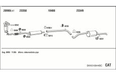 Výfukový systém WALKER SKK016944BC