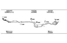 Výfukový systém WALKER SKK018246A