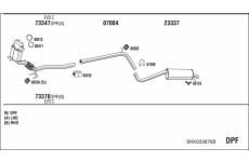 Výfukový systém WALKER SKK033876B
