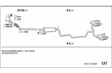 Výfukový systém WALKER SKK113308B