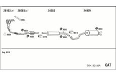 Výfukový systém WALKER SKK133130A