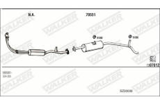 Výfukový systém WALKER SZ30006