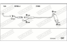 Výfukový systém WALKER SZ40006