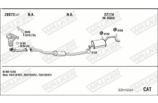 Výfukový systém WALKER SZH15524