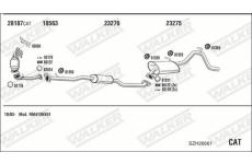 Výfukový systém WALKER SZH26661