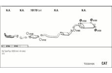 Výfukový systém WALKER TO50918A