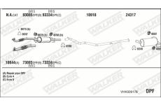 Výfukový systém WALKER VHK009178