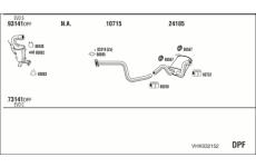 Výfukový systém WALKER VHK032152