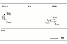Výfukový systém WALKER VHK032154A