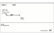 Výfukový systém WALKER VHK032158AB