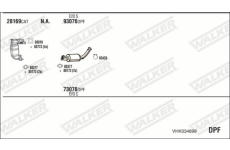 Výfukový systém WALKER VHK034899
