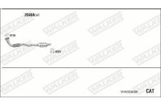 Výfukový systém WALKER VHK059069