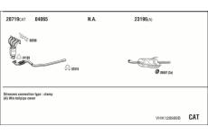 Výfukový systém WALKER VHK128989B