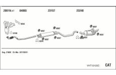 Výfukový systém WALKER VHT12125C