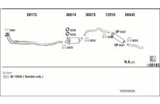 Výfukový systém WALKER VO24003A