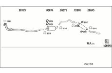 Výfukový systém WALKER VO24008