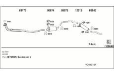 Výfukový systém WALKER VO24010A