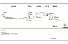 Výfukový systém WALKER VO24011