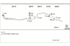 Výfukový systém WALKER VO24016B