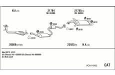 Výfukový systém WALKER VOH14962