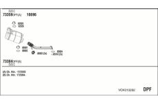 Výfukový systém WALKER VOK010282