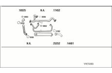 Výfukový systém WALKER VW72285