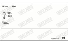 Výfukový systém WALKER VWK009629