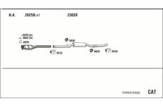 Výfukový systém WALKER VWK015463