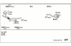 Výfukový systém WALKER VWK018671B