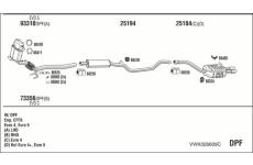 Výfukový systém WALKER VWK026609C