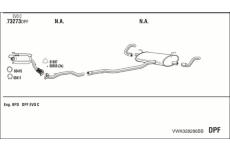 Výfukový systém WALKER VWK028286BB