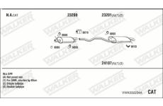 Výfukový systém WALKER VWK032254A